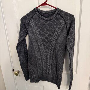 Lululemon Rest Less Pullover Heathered Gray